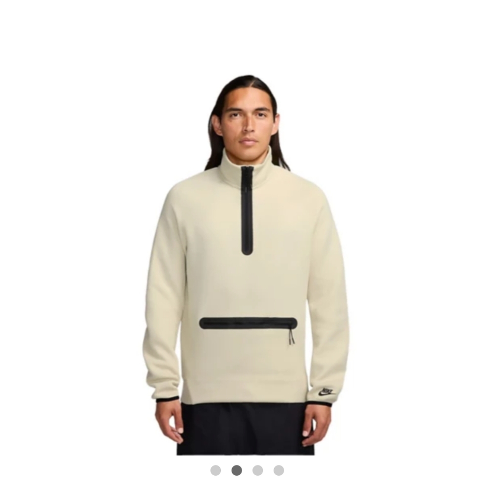 Men's Nike Sportswear Tech Fleece 1/4 Zip Pullover Size L
